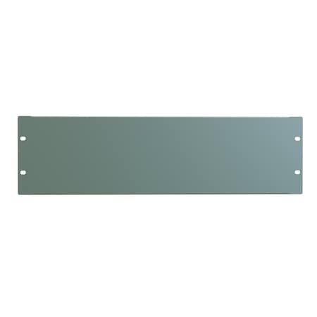 Hammond 3U FORMED STEEL RACK Panel PBFS19005GY2
